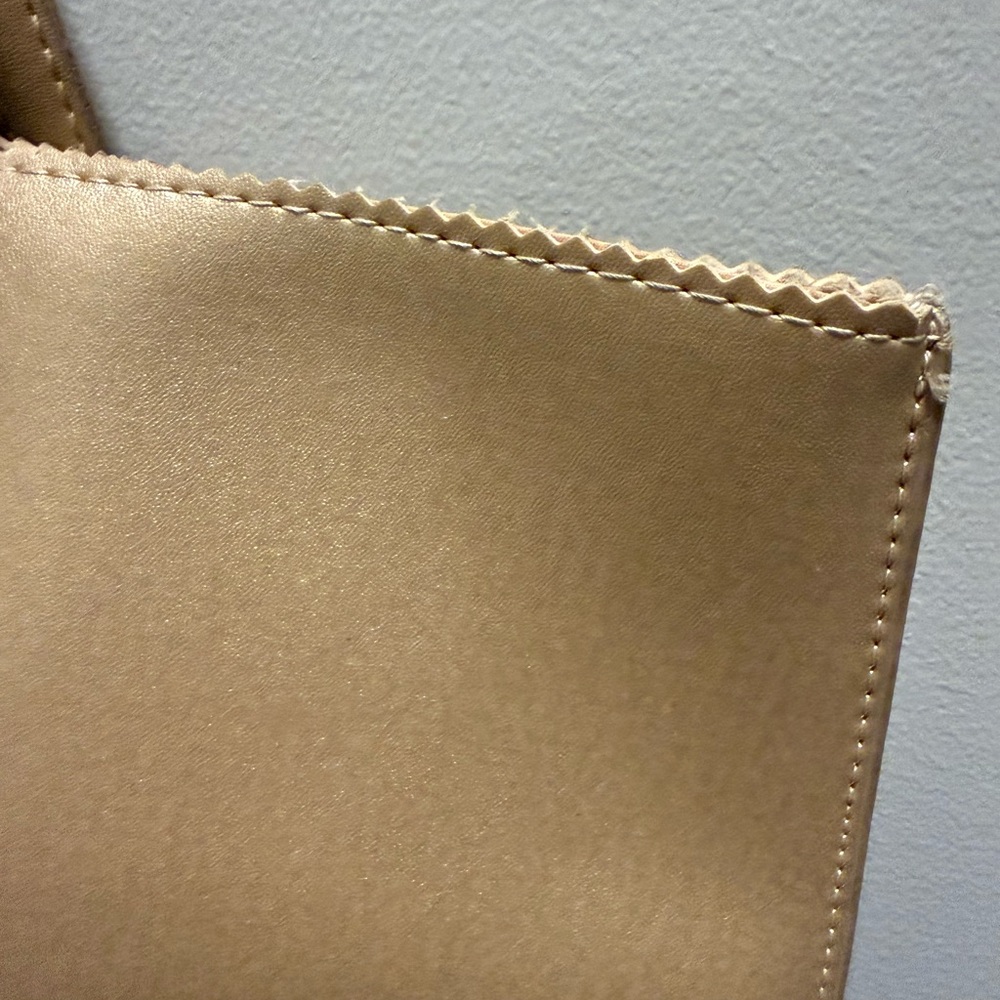 Neiman Marcus Gold Tote with Cut-Out Design - Picture 13 of 16